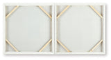 Andorfield - Wall Art Set (Set of 2) - Beige / Black / White