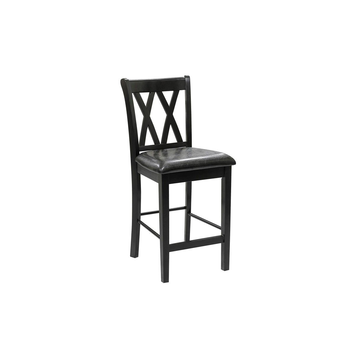 Norman - 5 Piece Pack Counter Height Set - Black
