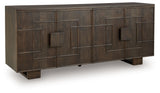 Cato - Accent Cabinet - Dark Brown