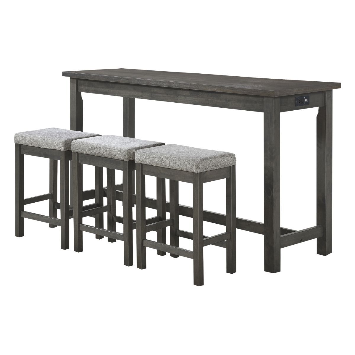 Connected - 4-Piece Pack Counter Height Set