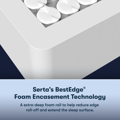 Perfect Sleeper - 12" Dazzling Night Hybrid Medium Mattress