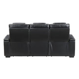 Apex - Power Double Reclining Sofa With Center Drop-Down Cup Holders, Power Headrests, Storage Arms With Cup Holders, Reading Lights, Wireless Charger, Air Massage And Heat, LED Lighting And Charging Ports