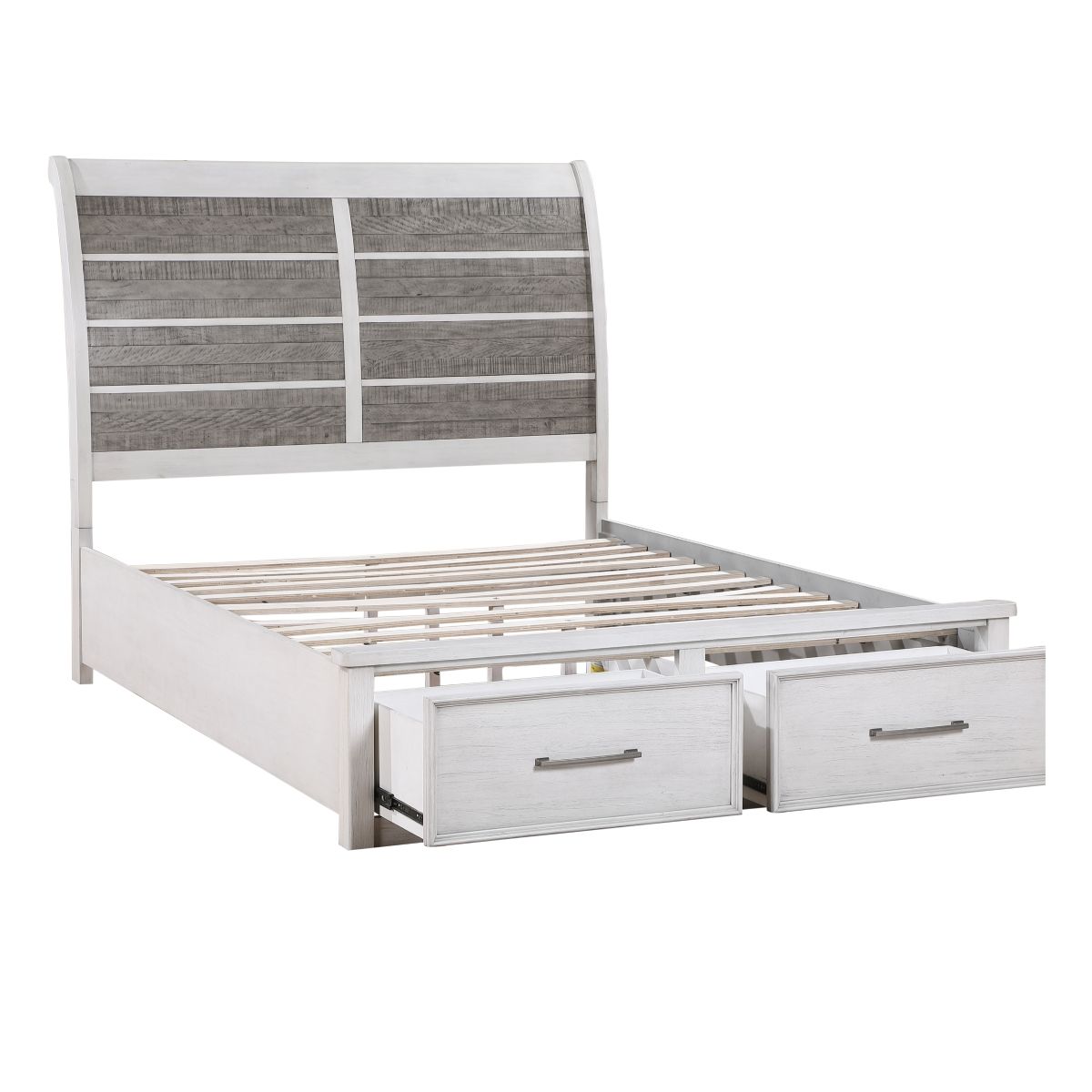 Ambrose - Platform Bed With Storage Footboard
