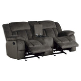 Laurelton - Double Glider Reclining Loveseat With Center Console