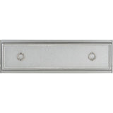 Avondale - Vanity Dresser With Mirror - Pearl Silver