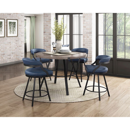 Crowley - Swivel Counter Height Chair (Set of 2)