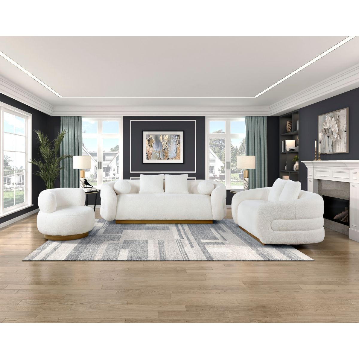 Novella - Loveseat - White