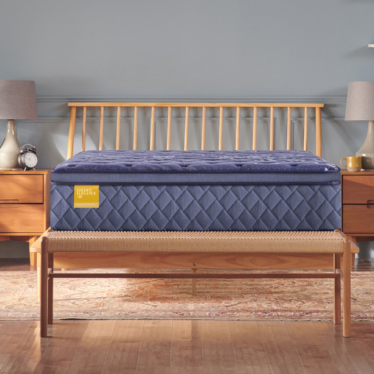 Golden Elegance - Forsyth Park Soft Euro Pillow Top Mattress