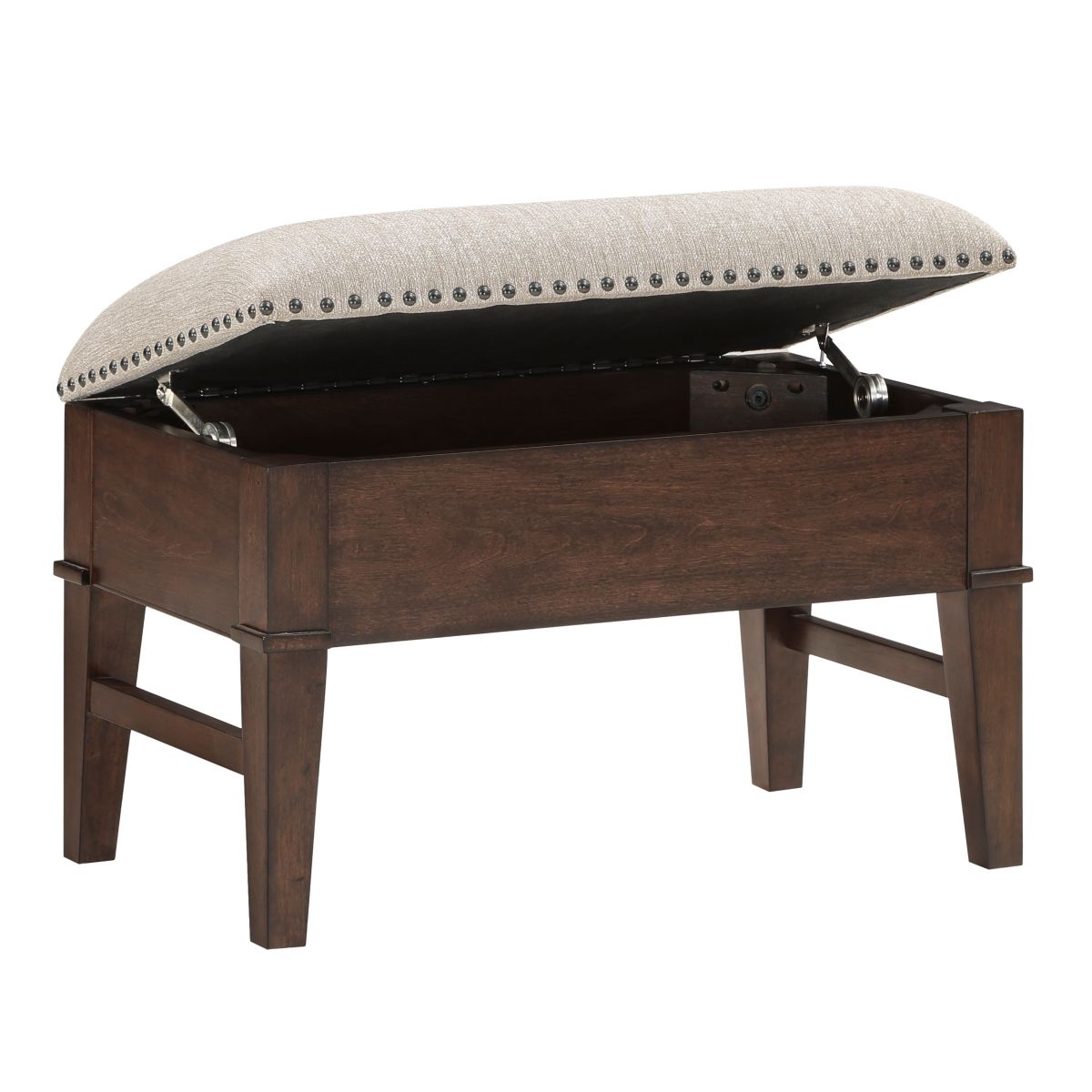 Claremore - Cocktail Table With Two Ottomans - Beige