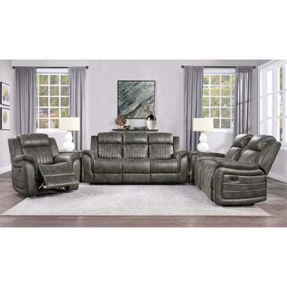Centeroak - Double Reclining Loveseat With Center Console