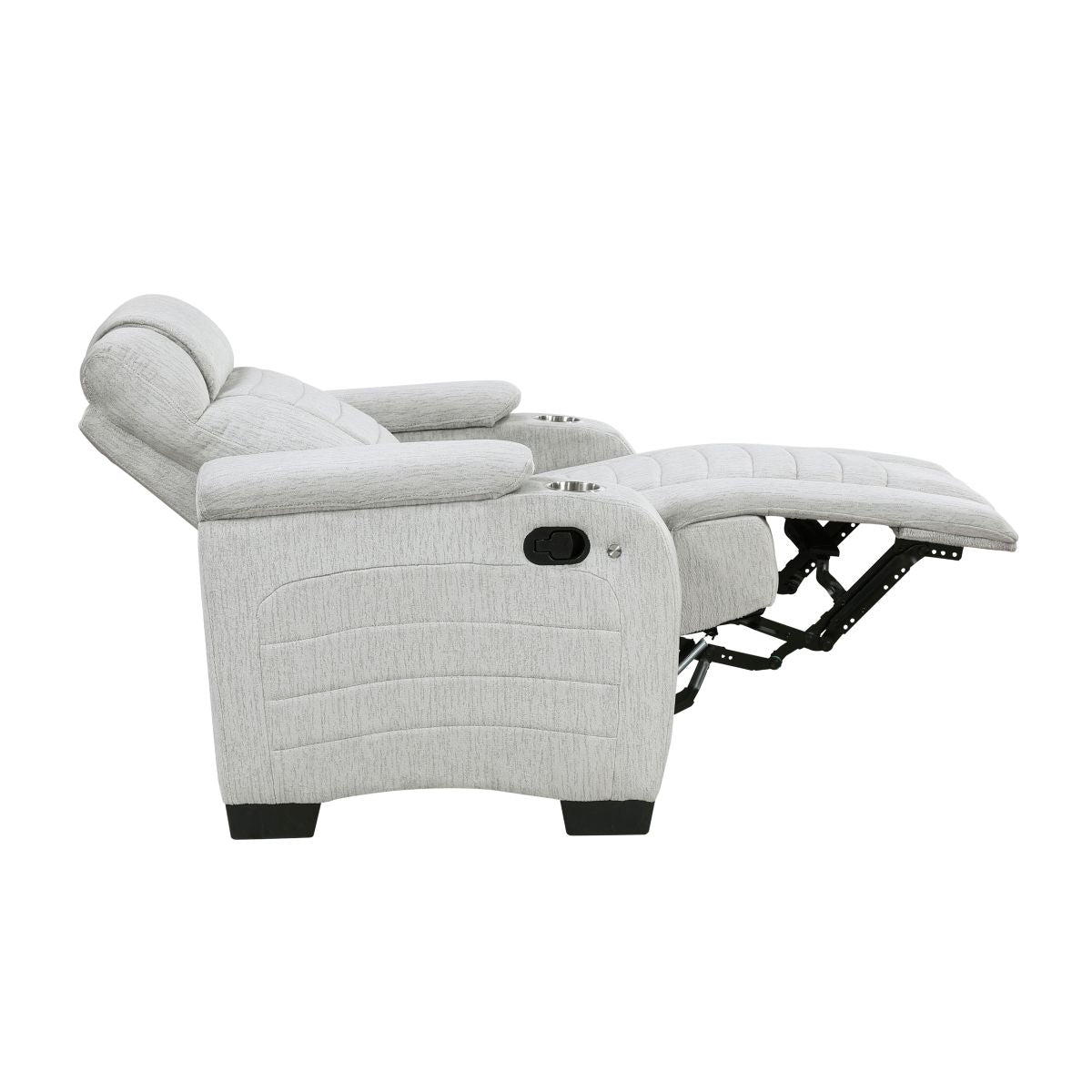 Ronan - Reclining Chair - Gray