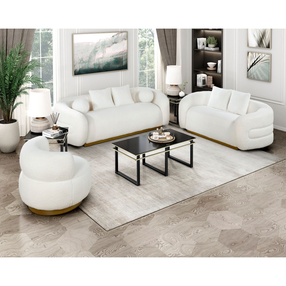 Novella - Loveseat - White