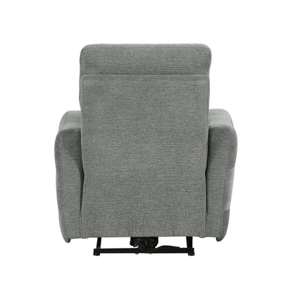 Edition - Power Lay Flat Reclining Chair With Power Headrest And USB Port - Dove Gray