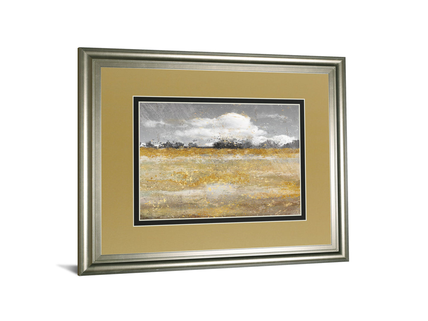 Meadow Shimmer Il By Nan - Framed Print Wall Art - Light Brown