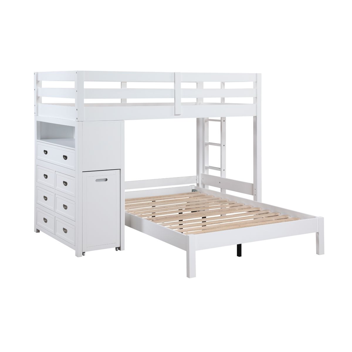 Sloane - Loft Bunk Bed With Chest And Hidden Desk