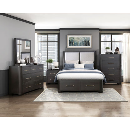 Gilbert - Platform Bed With Storage Footboard
