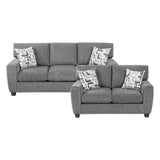 Isabel - Sofa & Loveseat - Gray