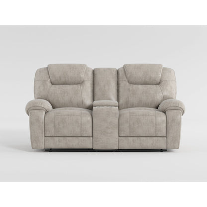Gainesville - Double Reclining Loveseat With Center Console - Chocolate