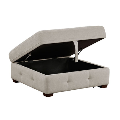 Raife - Sectional With Ottoman