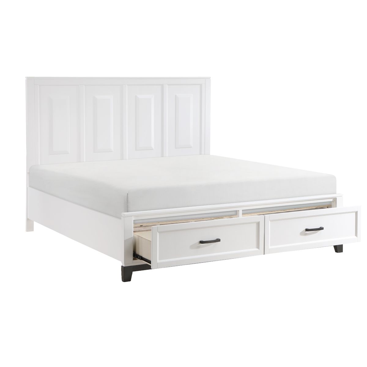 Garretson - Platform Bed With Footboard Storage