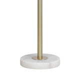 "Tassel Elegance II" Metal Table Lamp (Set of 2) - Soft Gold / White