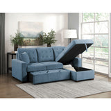 Waitsfield - Sectional With Chaise, Pull-Out Bed And Hidden Storage