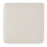 Lerenza - Oversized Accent Ottoman - Birch