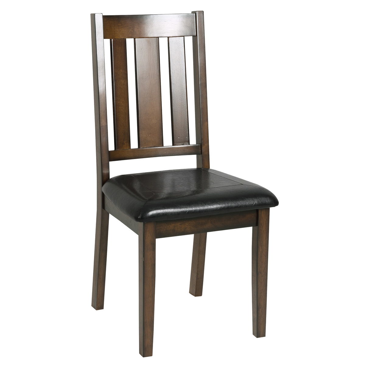 Mosely - 5 Piece Pack Dinette Set - Cherry / Black