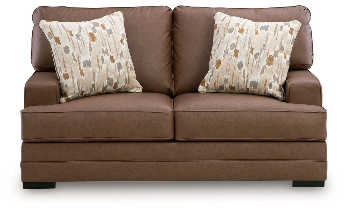 VillaCourt - Loveseat - Caramel