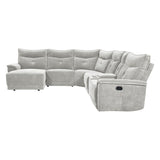 Tesoro - Modular Reclining Sectional With Left Chaise