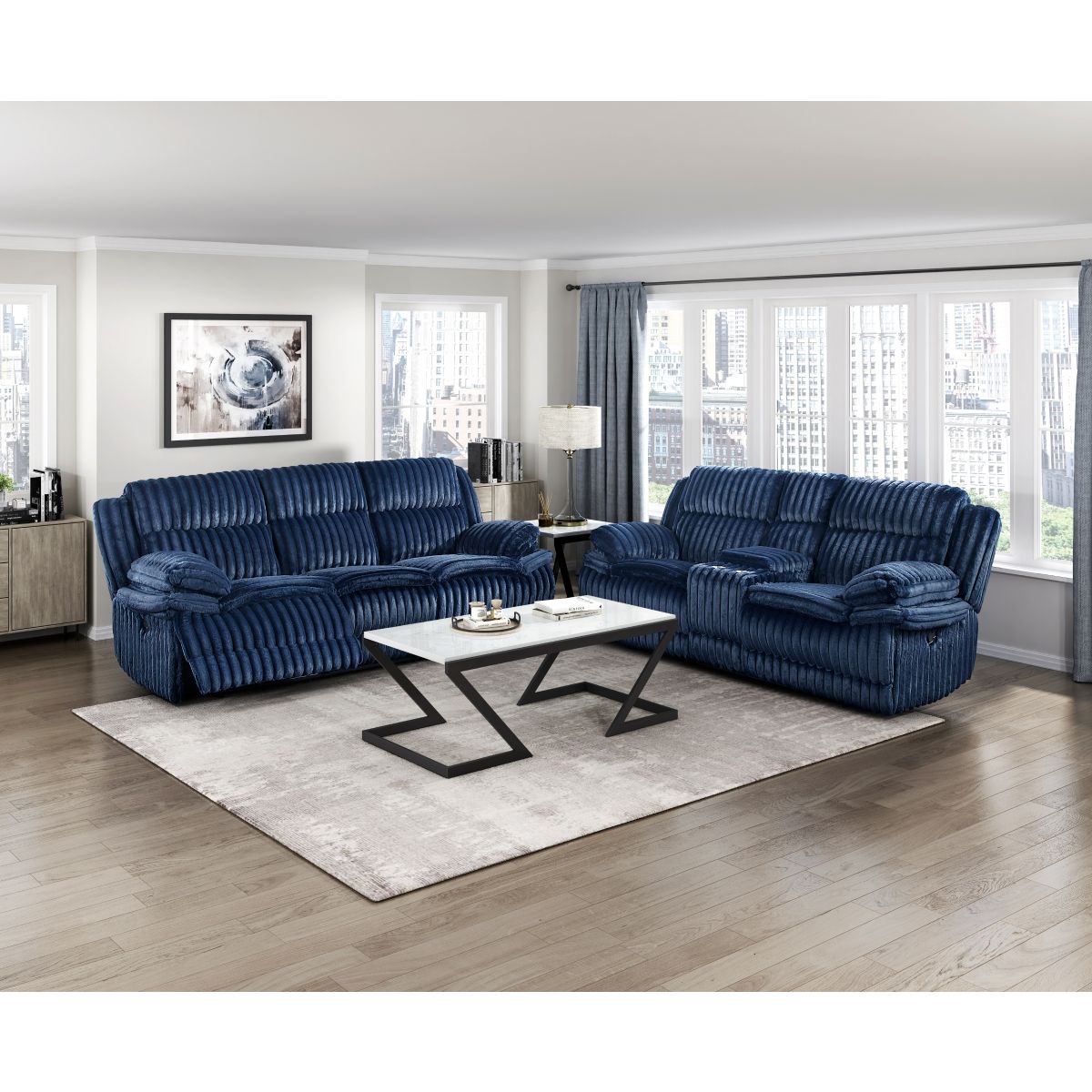 Goodland - Double Reclining Loveseat With Center Console