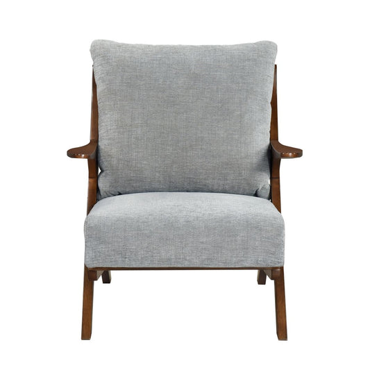 Lennox - Accent Chair - Dark Brown Frame