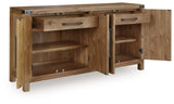 Ridgester - Dining Room Server - Light Brown