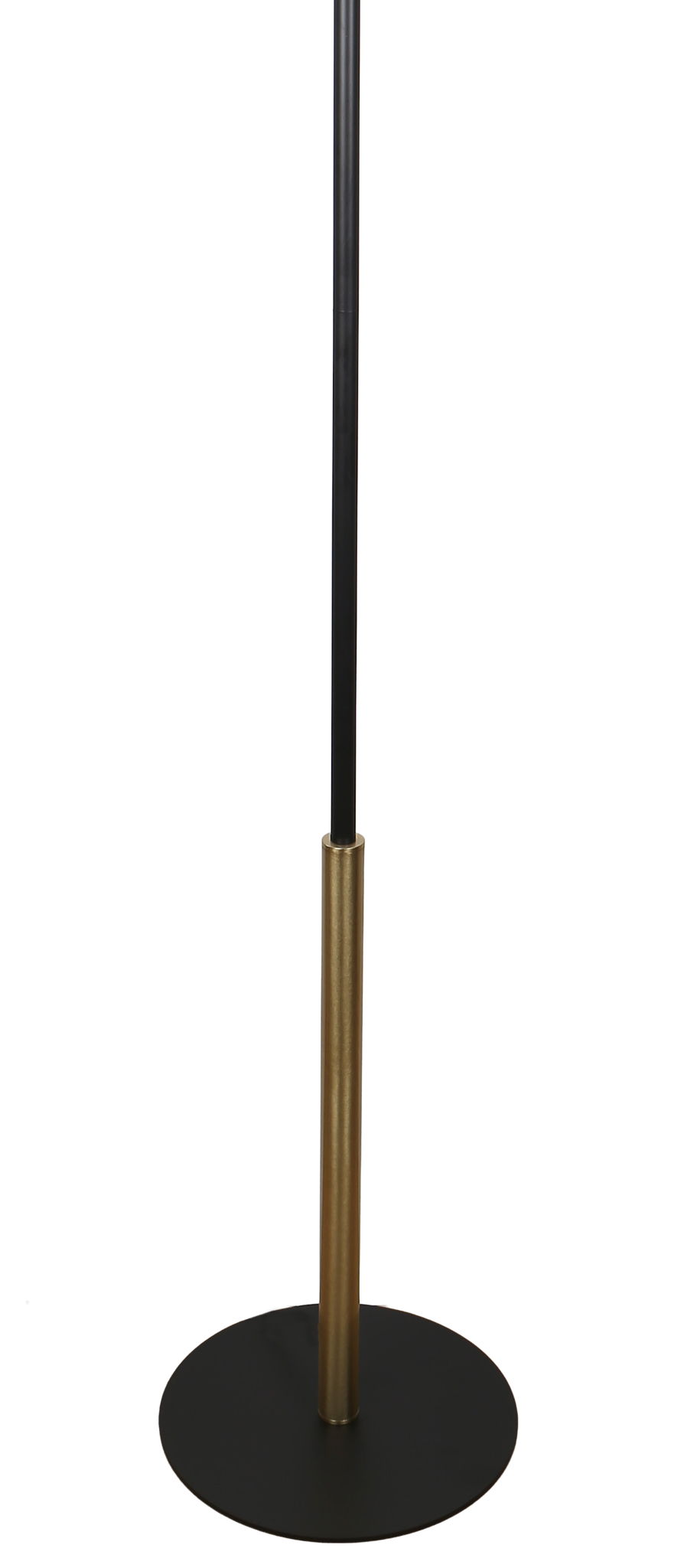 Midnight Cadence - 68 X 18 - Metal Floor Lamp - Matte Black, Soft Gold