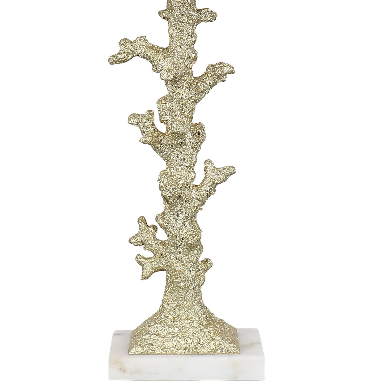 Gilded Reef - 30 X 15 - Resin Table Lamp (Set of 2) - White Marble
