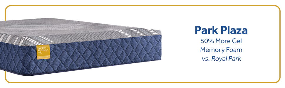 Golden Elegance - Park Plaza Medium Hybrid Mattress
