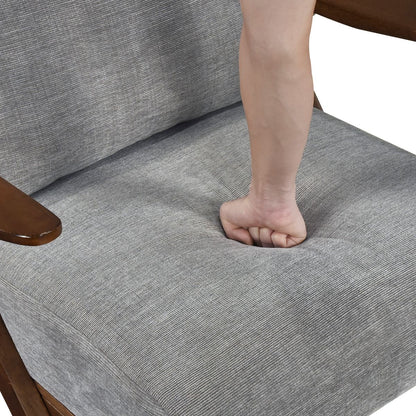 Lennox - Accent Chair - Dark Brown Frame