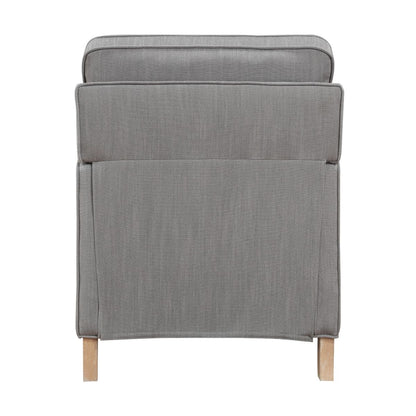 Hampstead - Push Back Reclining Chair - Gray