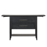 Sable Crest - Drop Leaf Server - Black