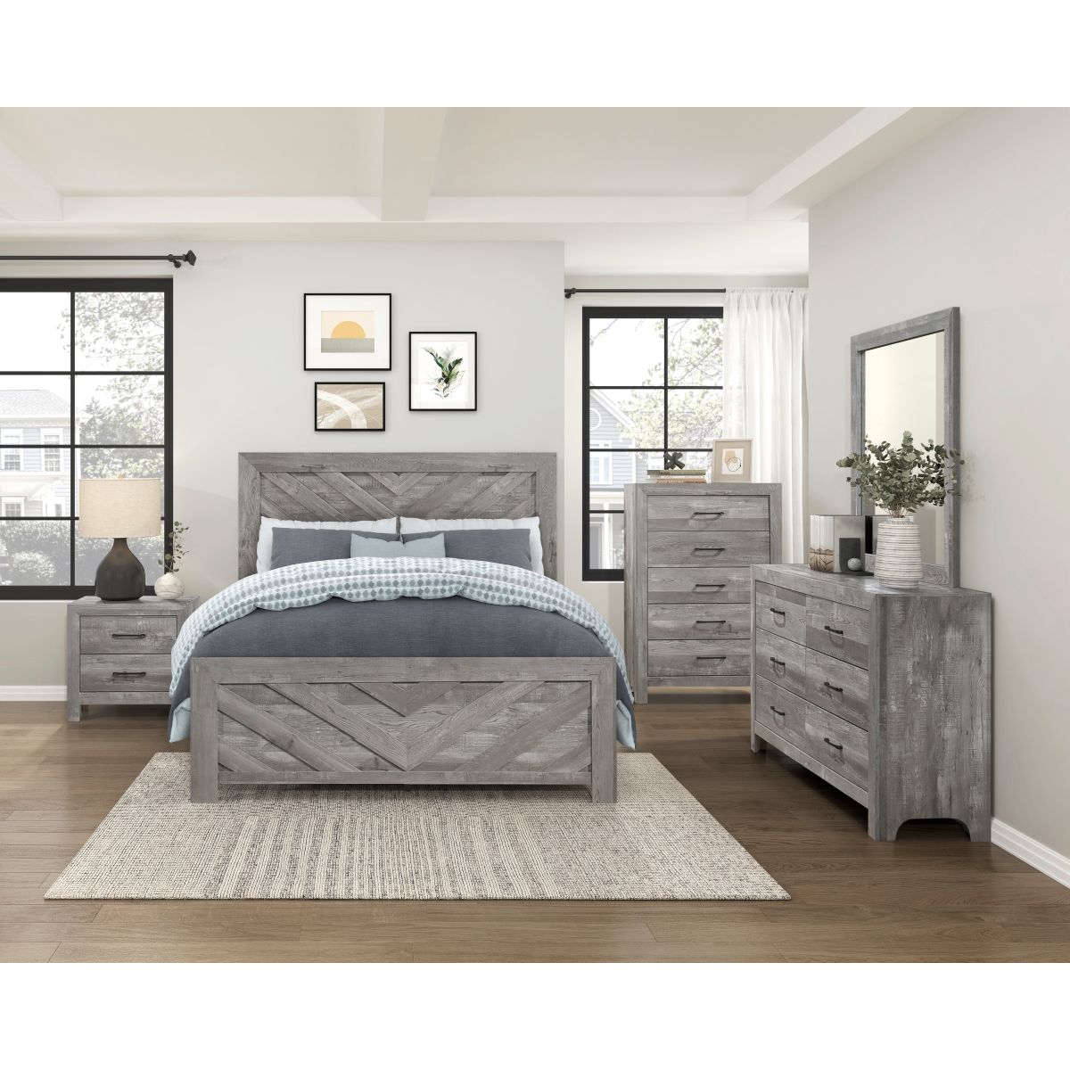 Corbin - Panel Bed