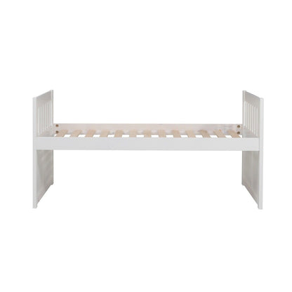 Galen - Twin/Twin Trundle Bed - White