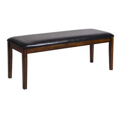 Delmar - 6 Piece Pack Dinette Set - Espresso / Black