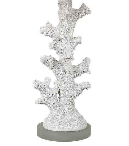 Coral Haven - 26 X 13 - Resin Table Lamp (Set of 2) - Matte White