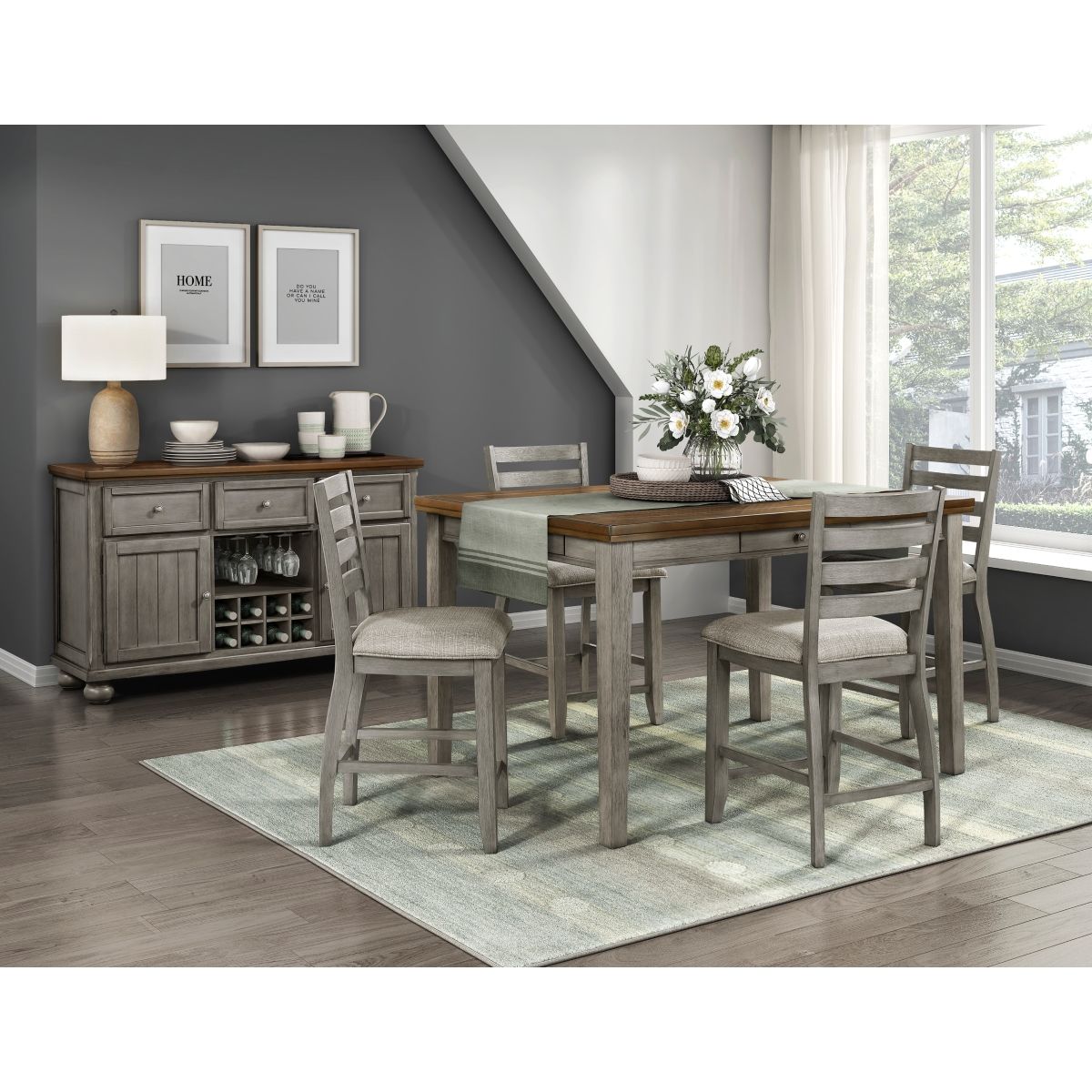 Tigard - Counter Height Chair (Set of 2)