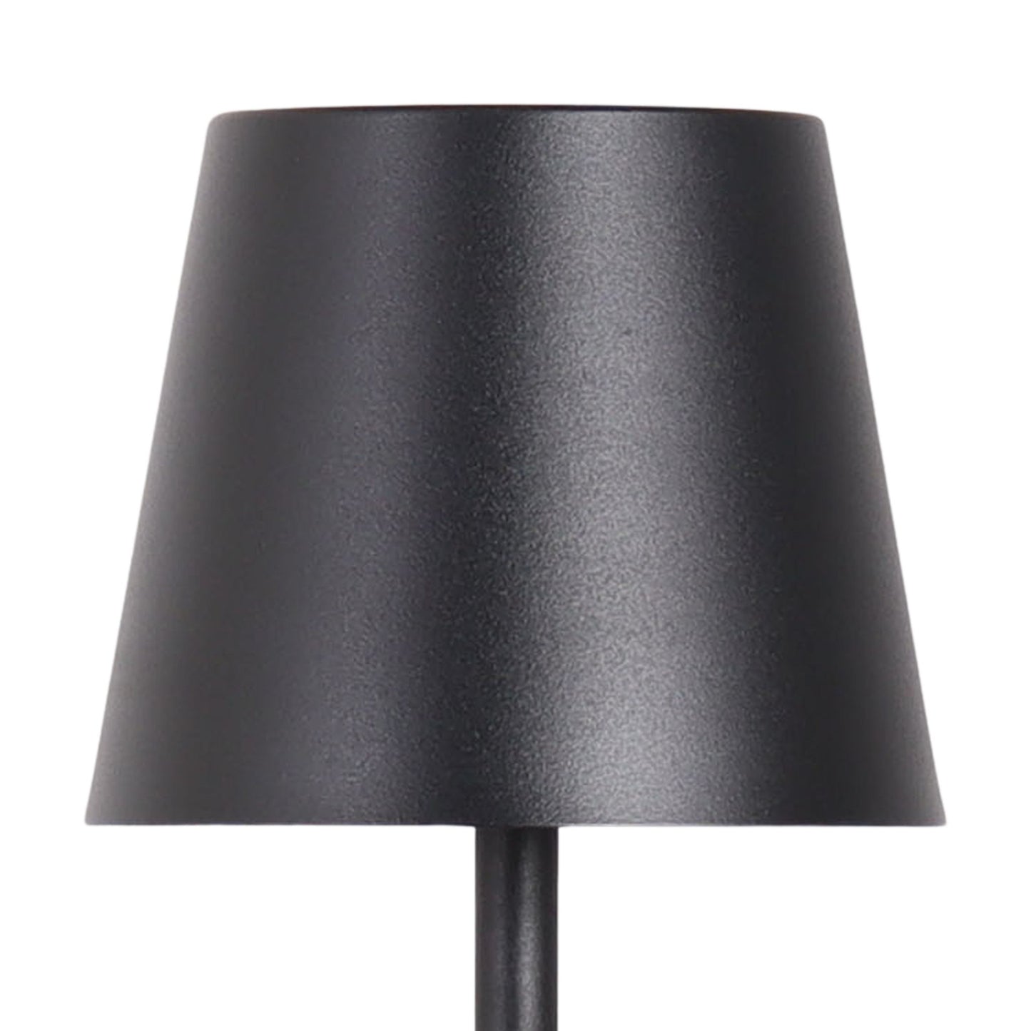 "Eclipse Aura I" Rechargeable LED Metal Accent Lamp (Set of 2) - Black