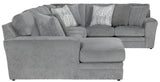 Glacier - Sectional With Included Accent Pillows
