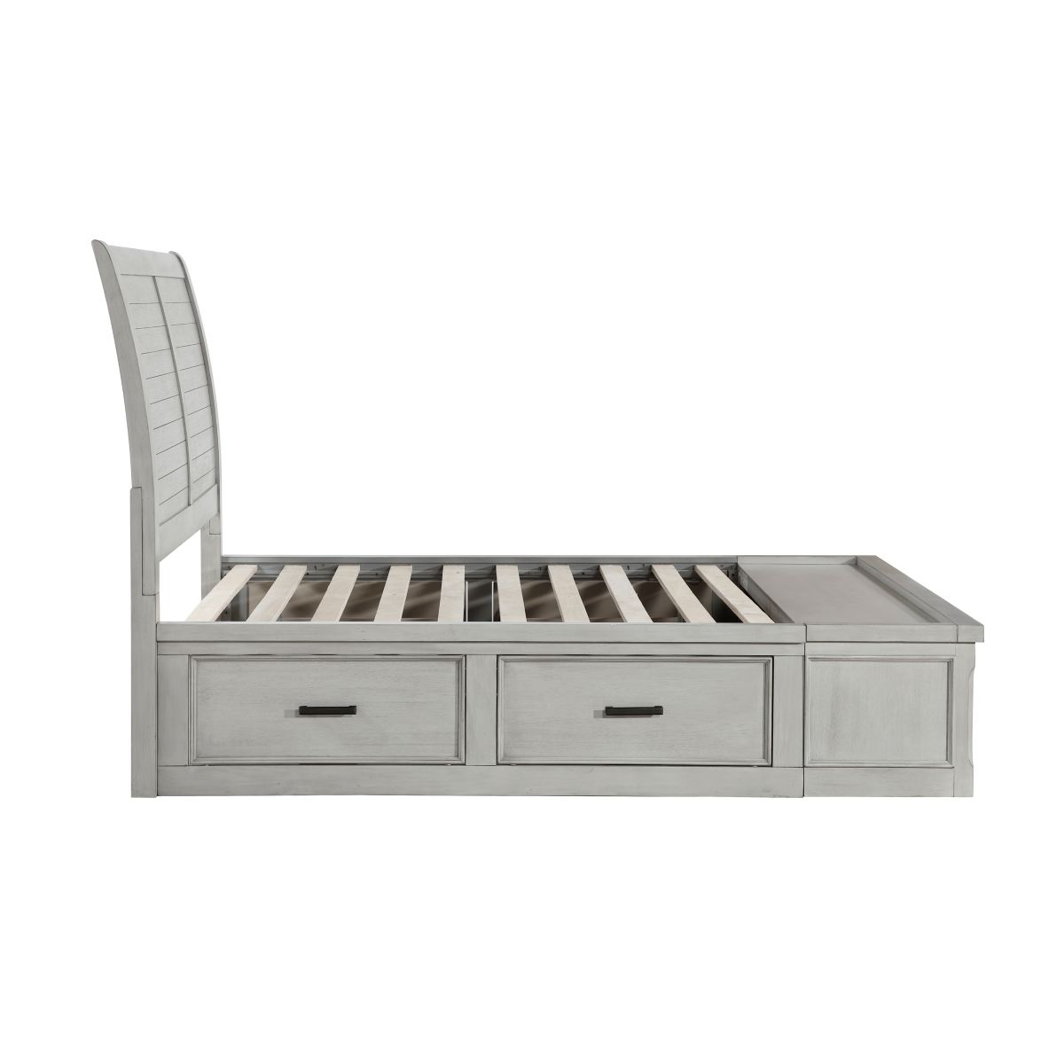 Willowbrook - Platform Bed With Storage Footboard And Side Rails