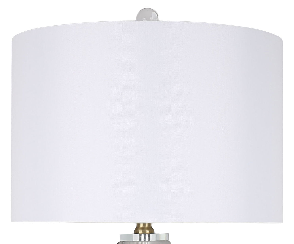 Nocturne Current - 29 X 15 - Art Glass Table Lamp (Set of 2) - Midnight Smoke Blue