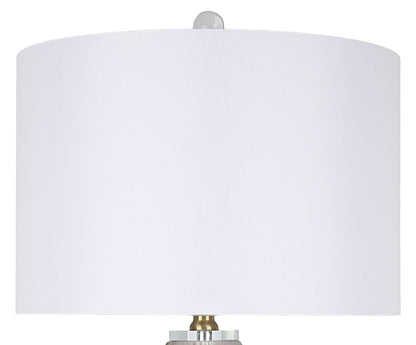 Nocturne Current - 29 X 15 - Art Glass Table Lamp (Set of 2) - Midnight Smoke Blue