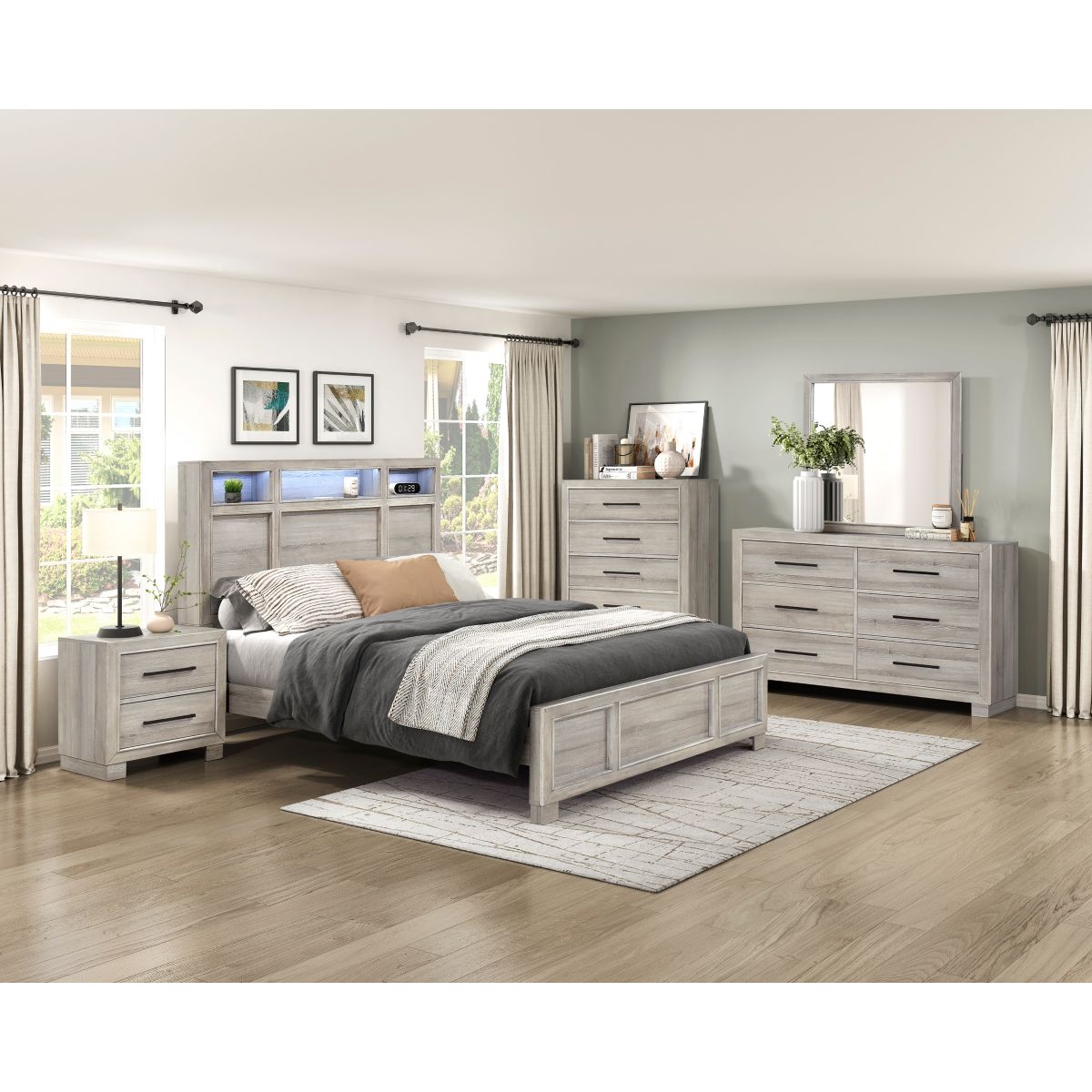 Everett - Chest - Gray